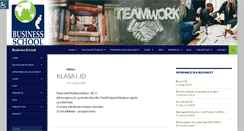 Desktop Screenshot of business-school.pl