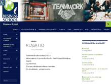 Tablet Screenshot of business-school.pl